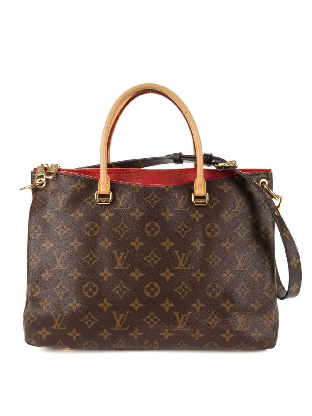 Louis Vuitton Pallas Brown Handbag